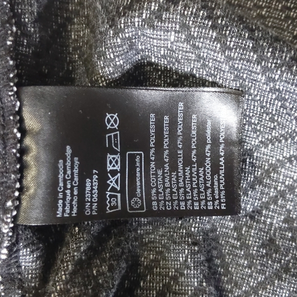 Divided | black and white patterned dress - Picture 5 of 5